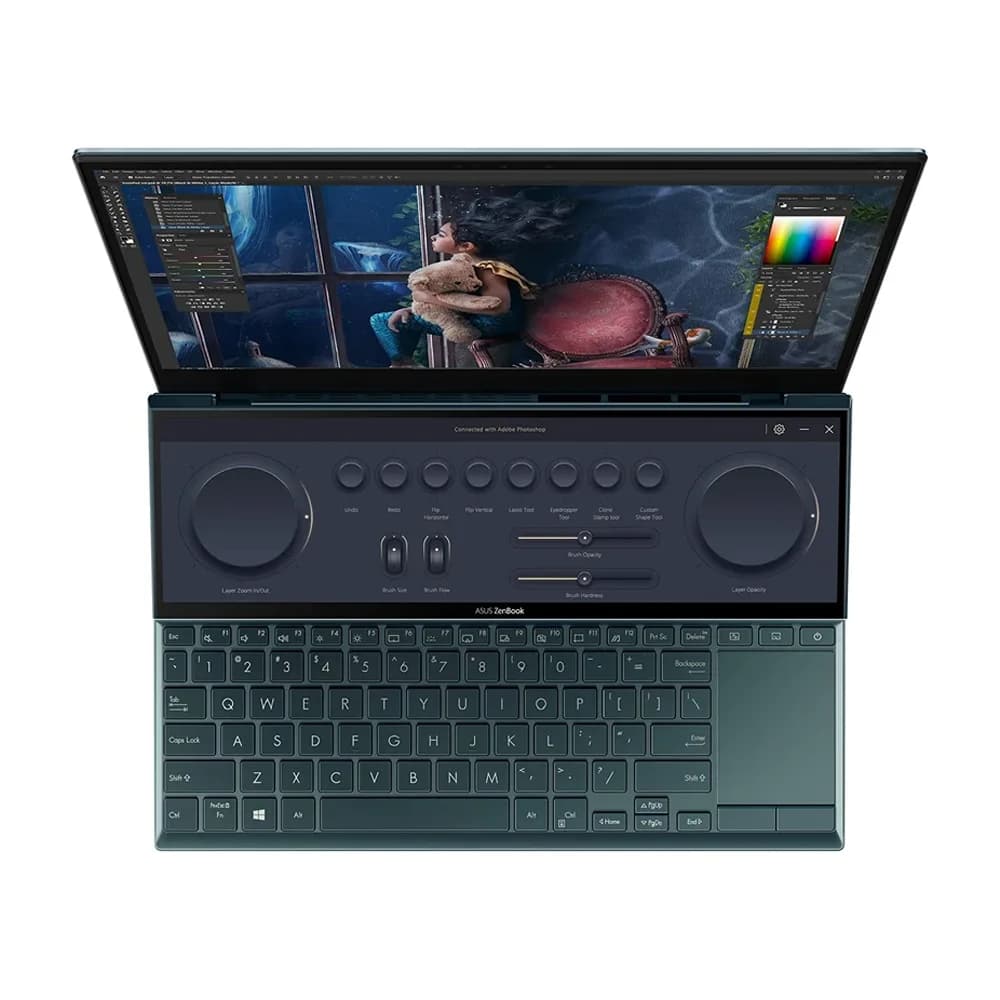 لپ‌تاپ ایسوس مدل ZenBook UX482EG | پردازنده Core i7 – رم 16 – حافظه داخلی 512 و صفحه نمایش 14 اینچ لمسی — تصویر ۵