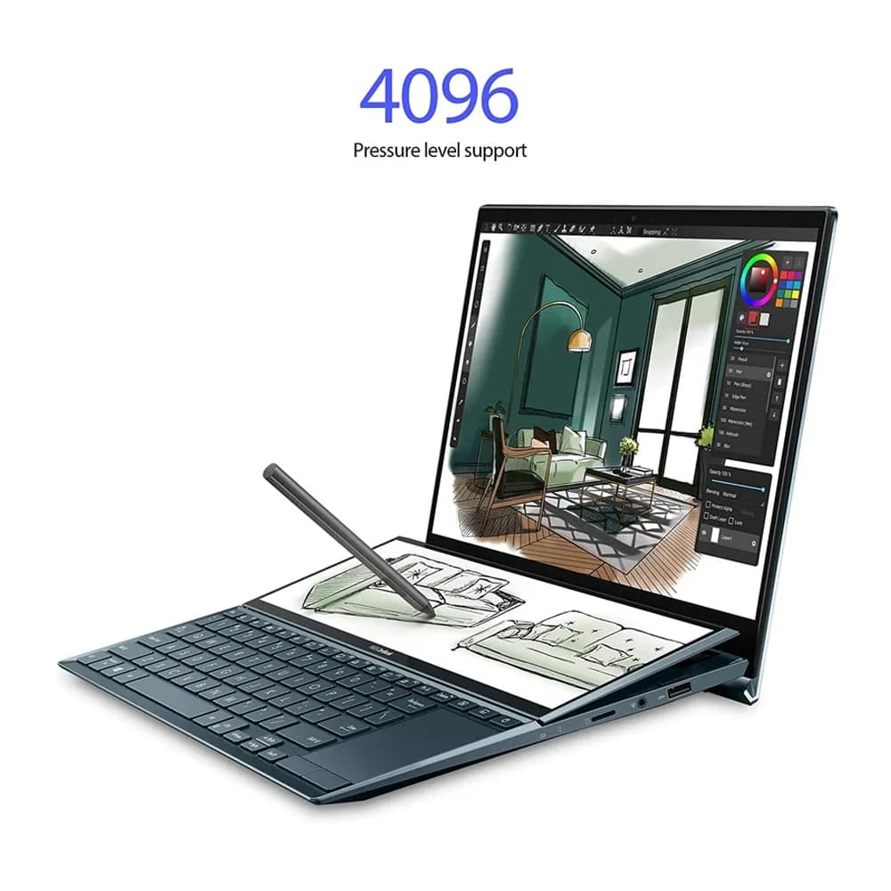 لپ‌تاپ ایسوس مدل ZenBook UX482EG | پردازنده Core i7 – رم 16 – حافظه داخلی 512 و صفحه نمایش 14 اینچ لمسی — تصویر ۸