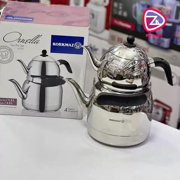 کتری قوری روگازی کرکماز مدل A220 گنجایش ۳.۵ لیتری — تصویر ۴