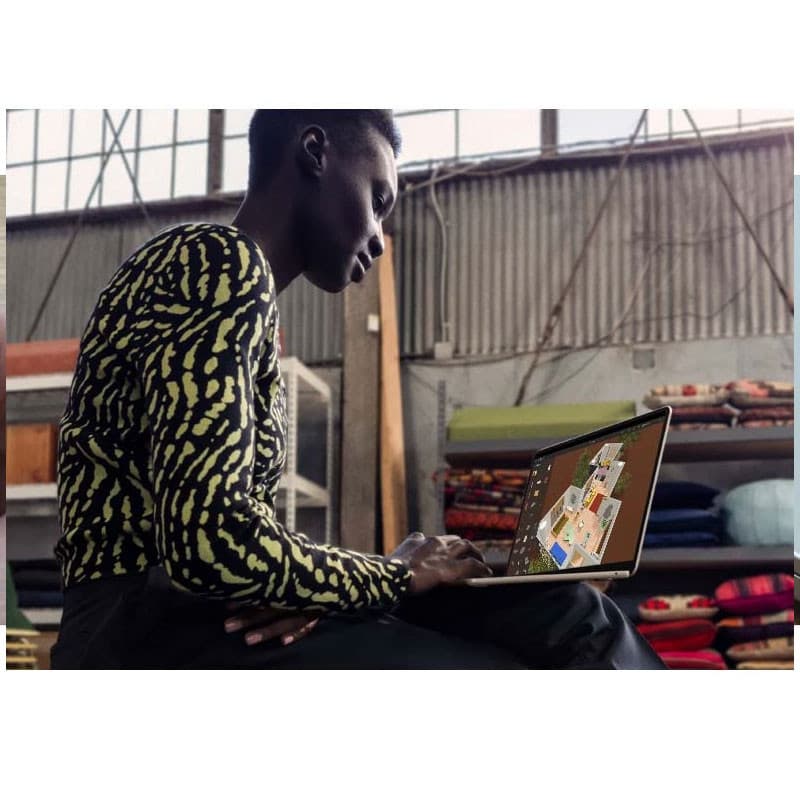لپ‌تاپ 13.6 اینچی اپل مدل MacBook Air MDHD4 2026 LLA، مجهز به پردازنده M5 با 10 هسته، رم 24 گیگابایت Unified، حافظه SSD با ظرفیت 1 ترابایت، نمایشگر Liquid Retina با رزولوشن 2560×1664 پیکسل، پشتیبانی ا — تصویر ۹