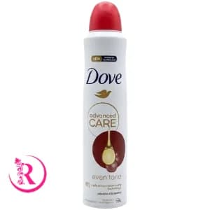 اسپری ضد تعریق (انگلیسی) داو Dove مدل even tone رایحه روغن کالاندولا و ویتامین ای advanced care حجم 250 میل