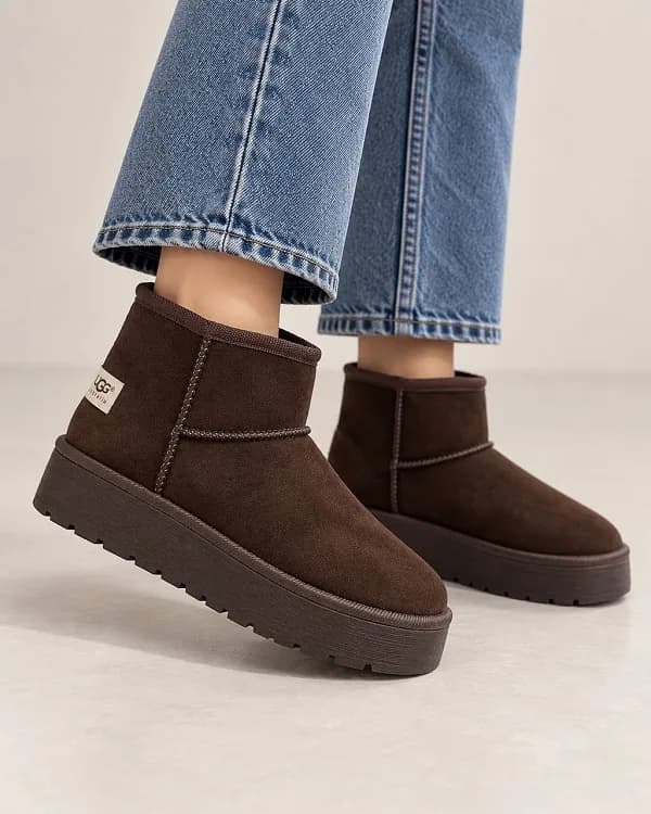 نیم‌بوت آگ قهوه‌ای زنانه | UGG