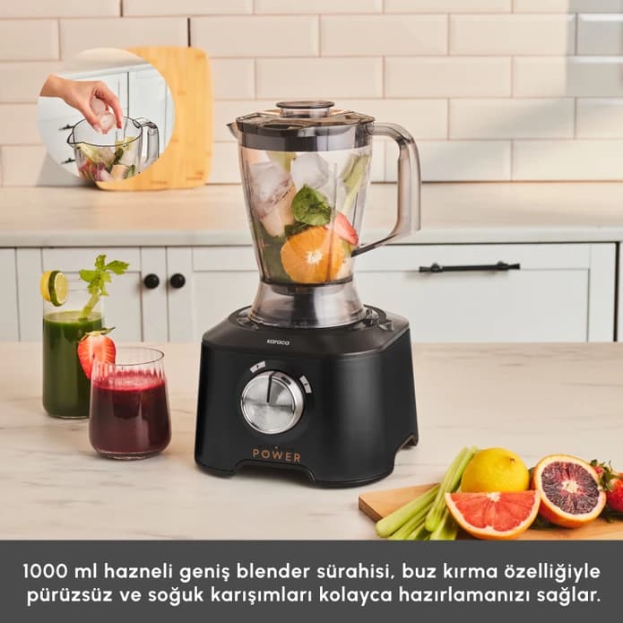 ربات غذاساز 10 کاره کاراجا Mastermaid مشکی — تصویر ۲