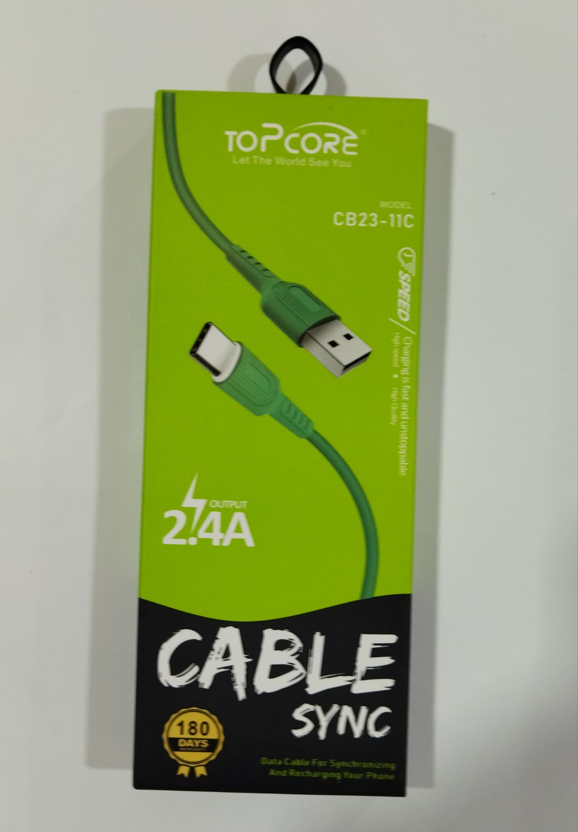 کابلType-C Topcoreمدل cb23اورجینال