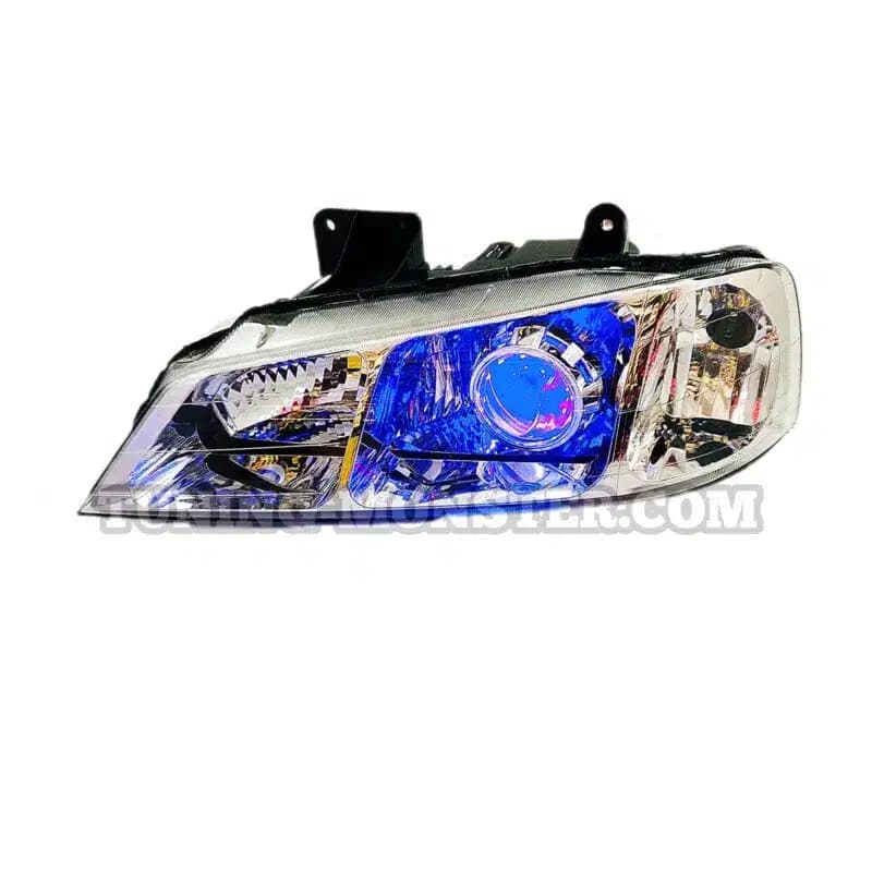 چراغ لنزدار پژو پارس لنز BLUE دویل RGB — تصویر ۳