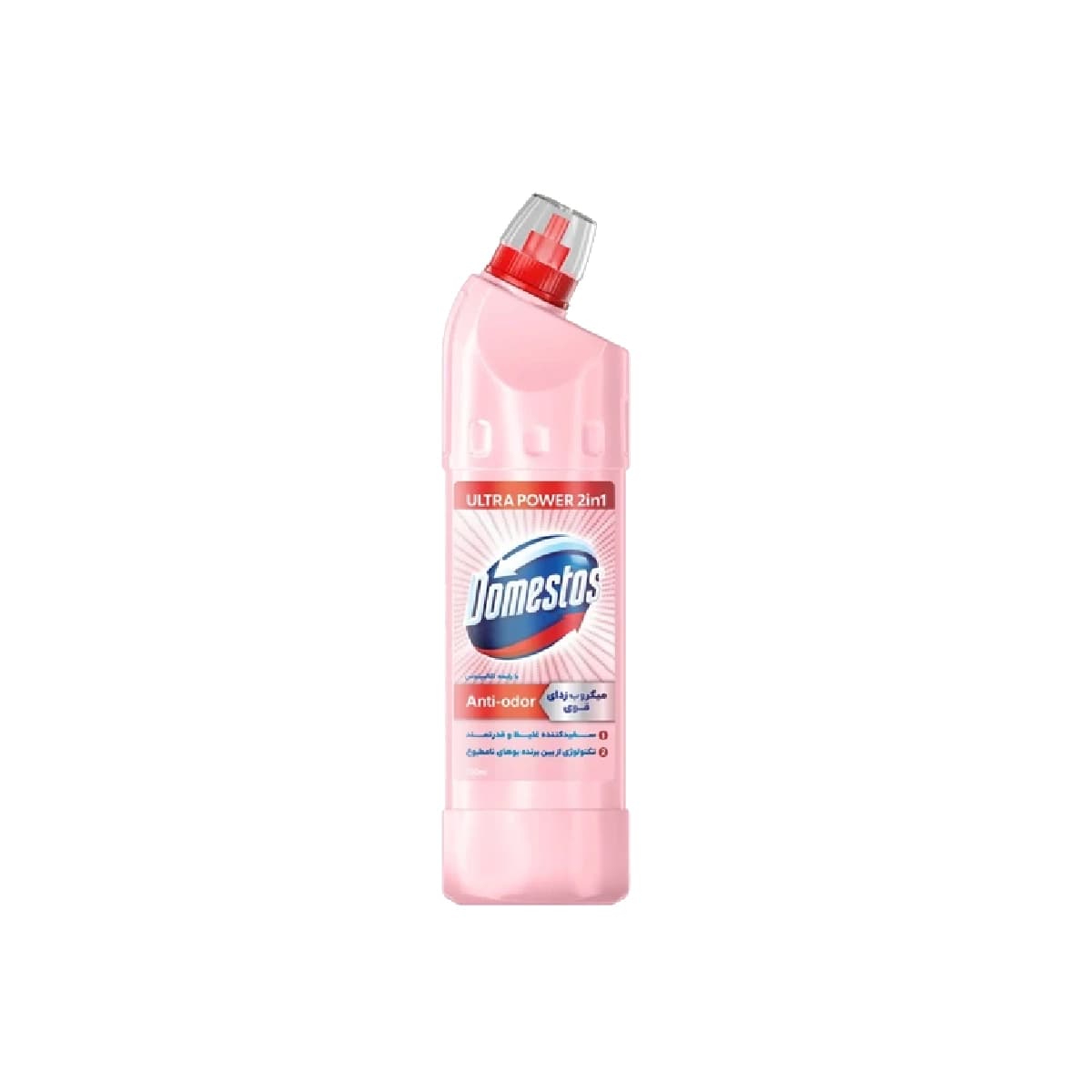 مایع سفید کننده غلیظ سطوح دامستوس مدل anti odor حجم 750 میلی لیتر