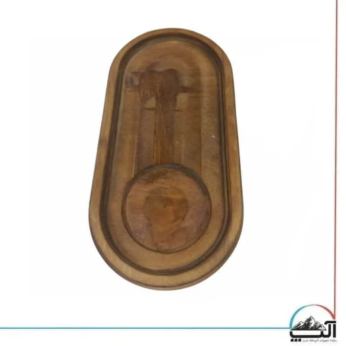 رست قهوه چوبی بیضی