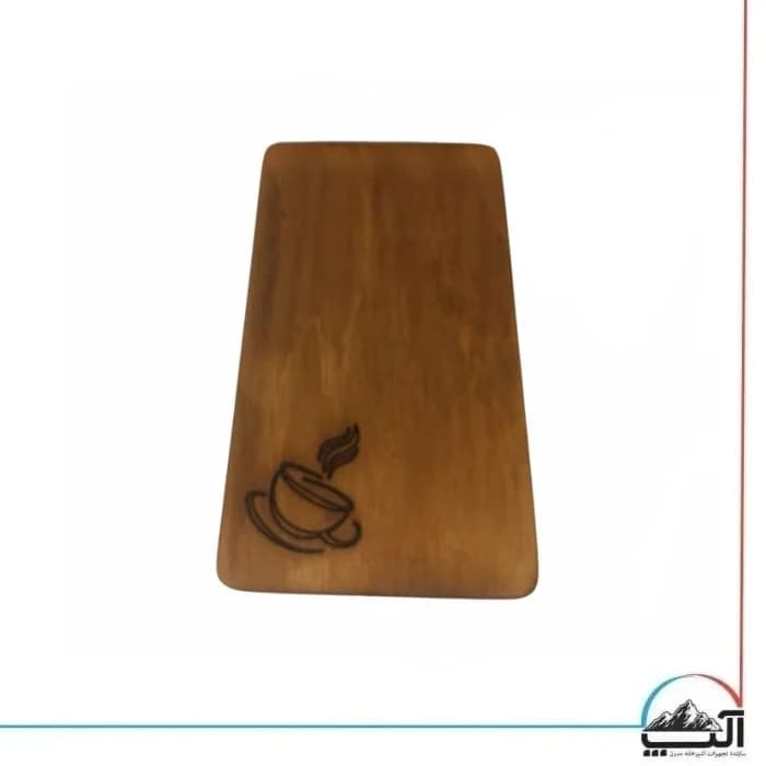 رست قهوه چوبی مستطیل