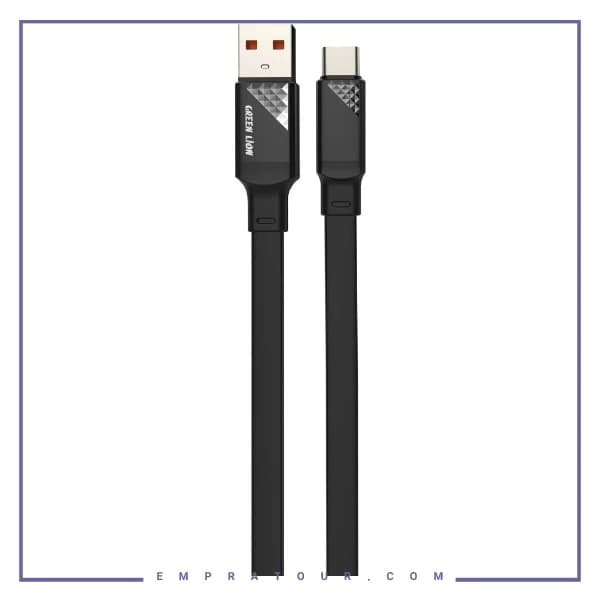 کابل تبدیل USB-A به USB-C گرین لاین Green Lion GNTPE1MA2CBK