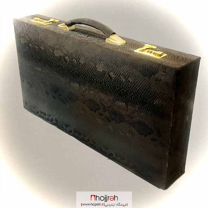 کیف سامسونت تخته نرد چرم پوست ماری قفل رمز دار کد TNS17