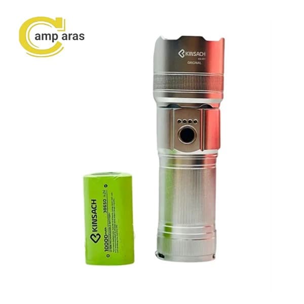چراغ قوه زوم دار کینساچ مدل KINSACH KS-201