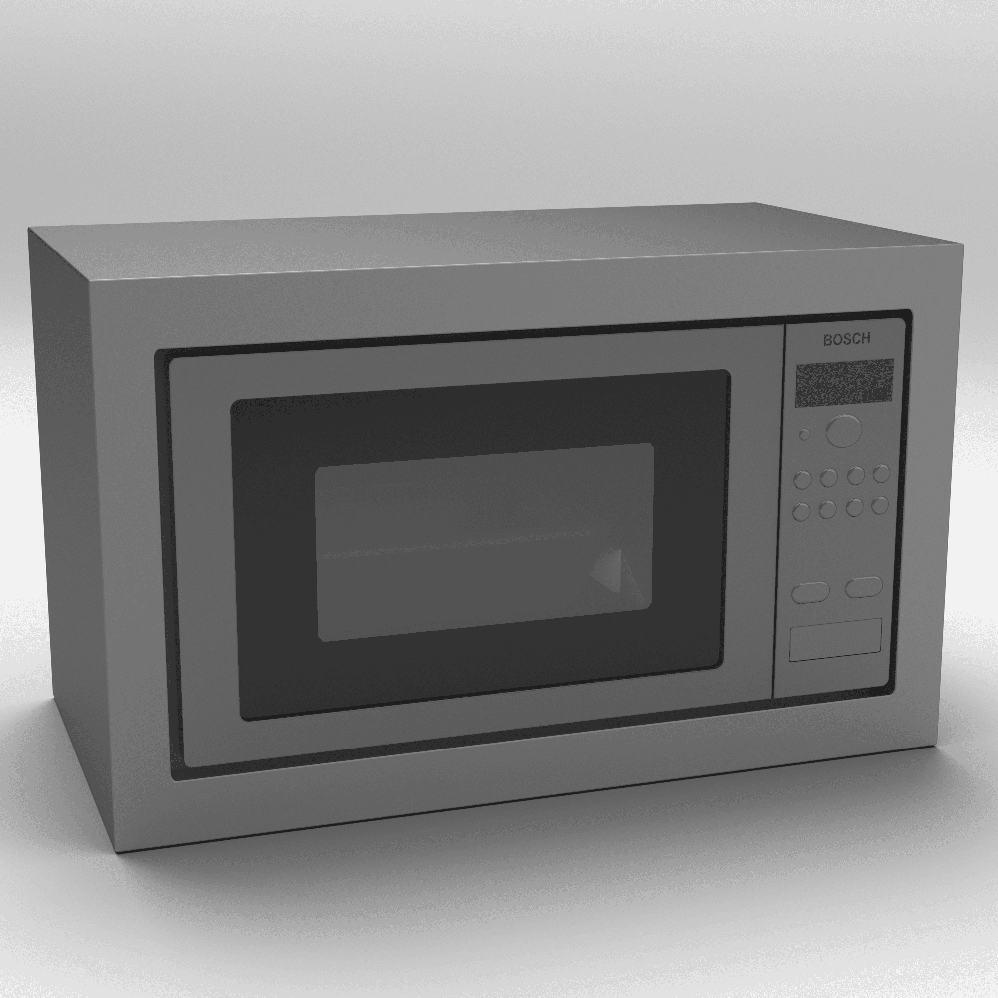 دانلود آبجکت تری‌دی‌مکس ماکروفر مدل Microwave-4