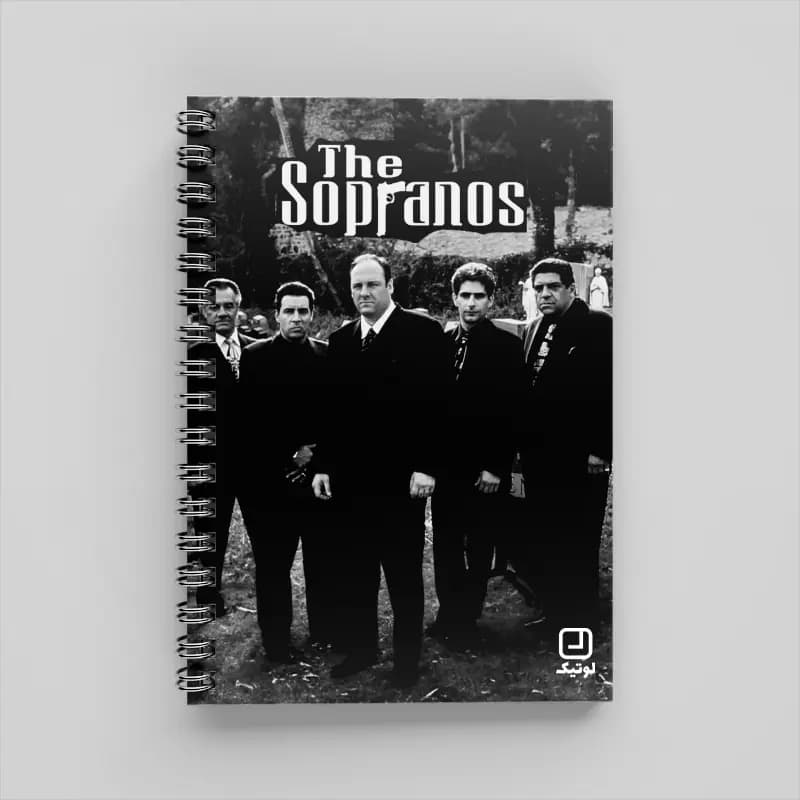 دفتر 80 برگ سینمایی طرح سوپرانوز The Sopranos – کد DC314