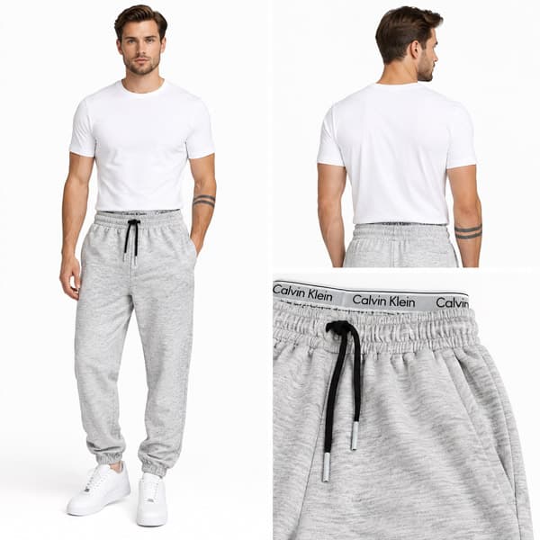 شلوار طوسی CALVIN KLEIN — تصویر ۲