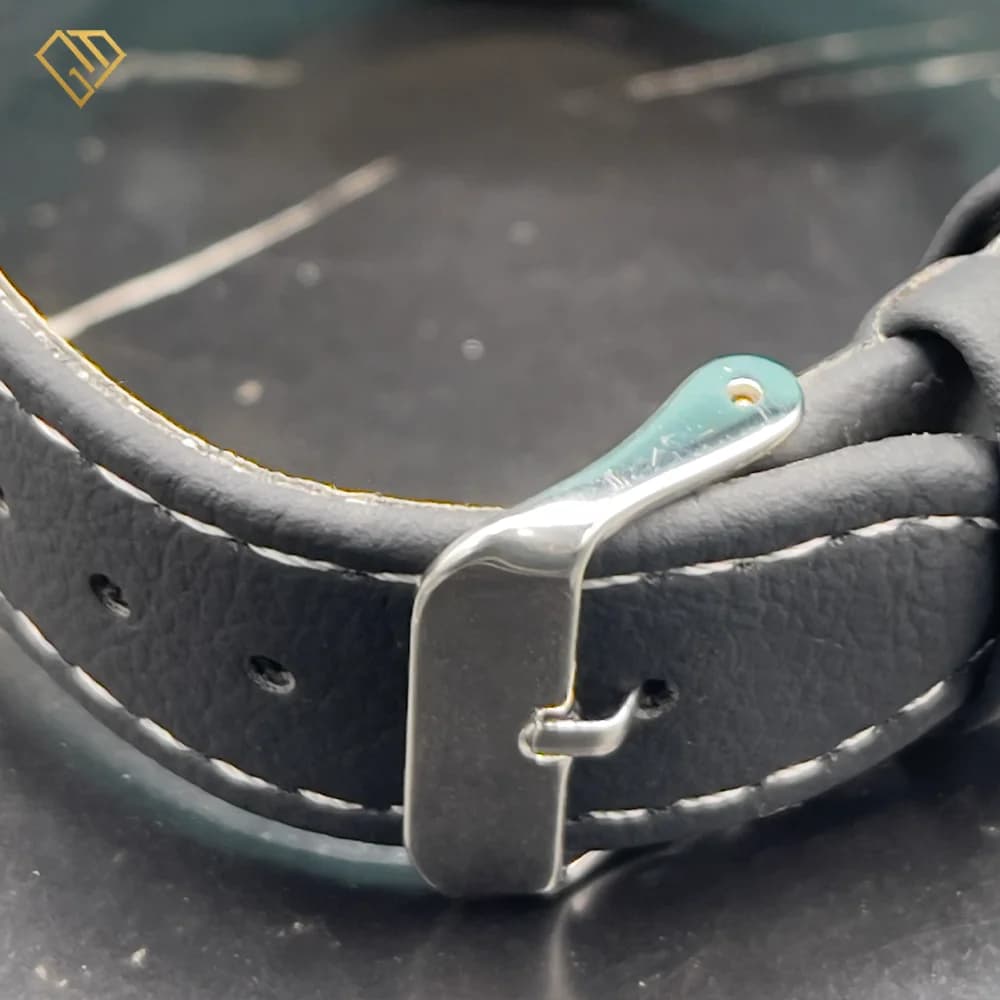 ساعت مچی مردانه کاسیو مدل MTP-B160L-1B2 | صفحه مشکی، بند چرمی مشکی | شب نما و ضد آب — تصویر ۶