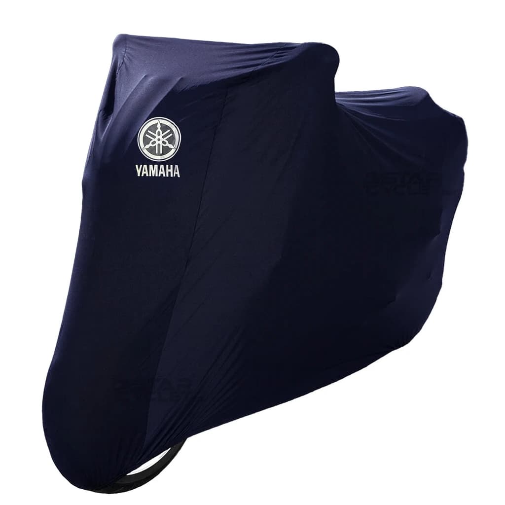 چادر موتورسیکلت yamaha مدل جا آینه دار navy blue سرمه ای