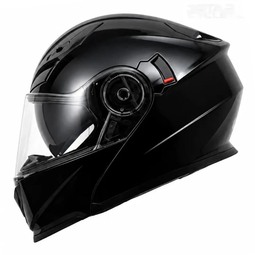 کلاه کاسکت فک متحرک ردلاین مدل 939-2 BRIGHT-BLACK — تصویر ۲