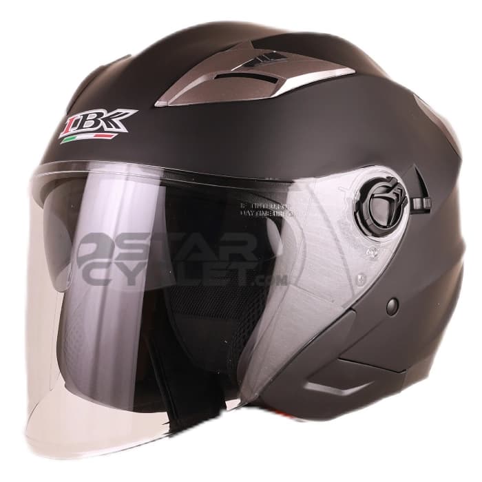 کلاه کاسکت بدون فک IBK مدل K708 MATT BLACK
