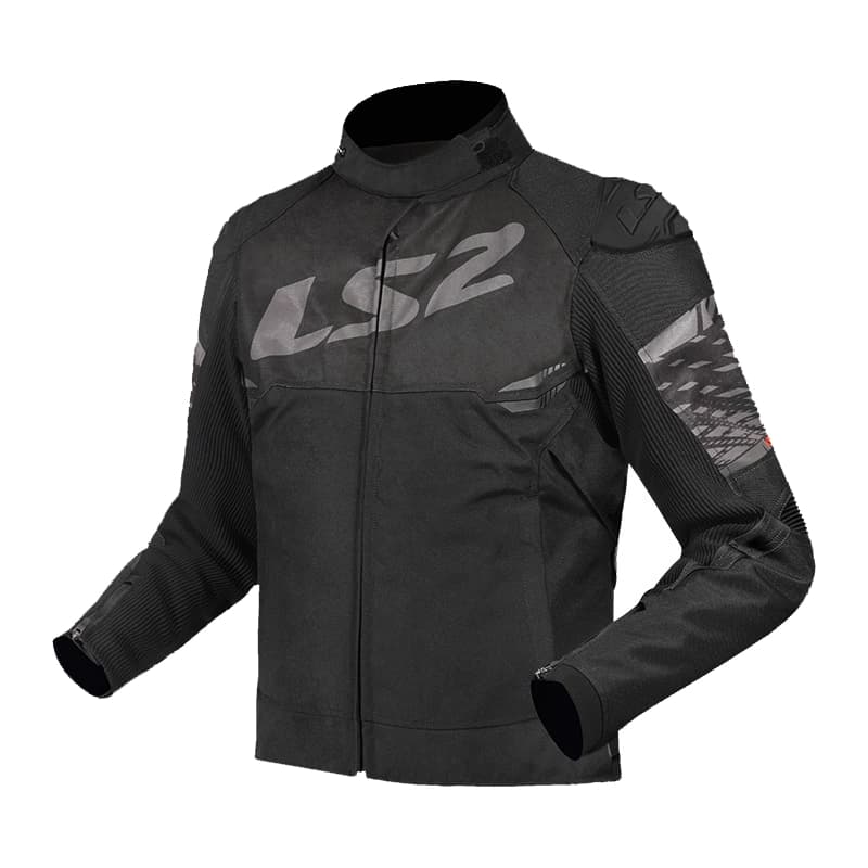 کاپشن چهارفصل موتور سواری ال اس 2 مدل BLACK GRAY APEX
