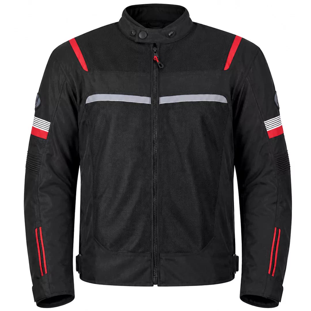 کاپشن تابستانی استیت مدل تورنیدو 3 BLACK RED