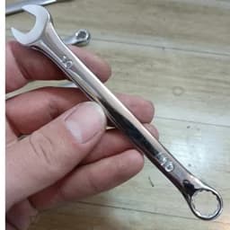 آچار یکسر رینگ یکسر تخت 12عددی از شماره6 تا22 جنس کروم ارسال رایگان — تصویر ۵