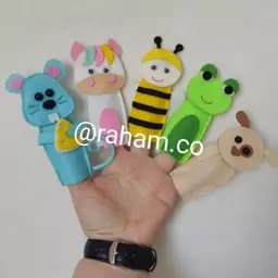 عروسک انگشتی حیوانات 26 عددی — تصویر ۳