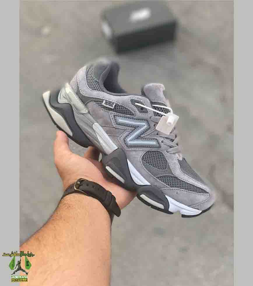 کتانی نیوبالانس خاکستری 9060 new blance
