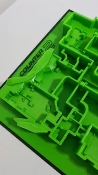 کارت تزئینی نقشه Dust2 بازی CS2 | خدمات چاپ سه بعدی سفارشی — تصویر ۵