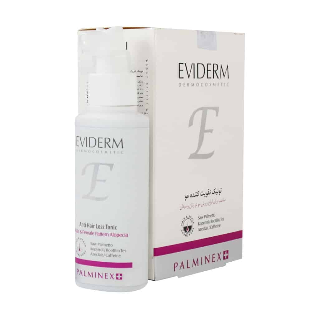 تونیک تقویت کننده مو 100ml اویدرم +EVIDERM Palminex