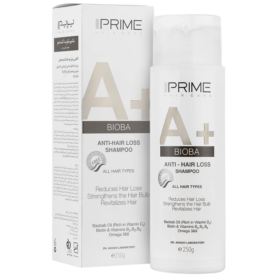 شامپو تقویت کننده مو 250ml پرایم Prime +A