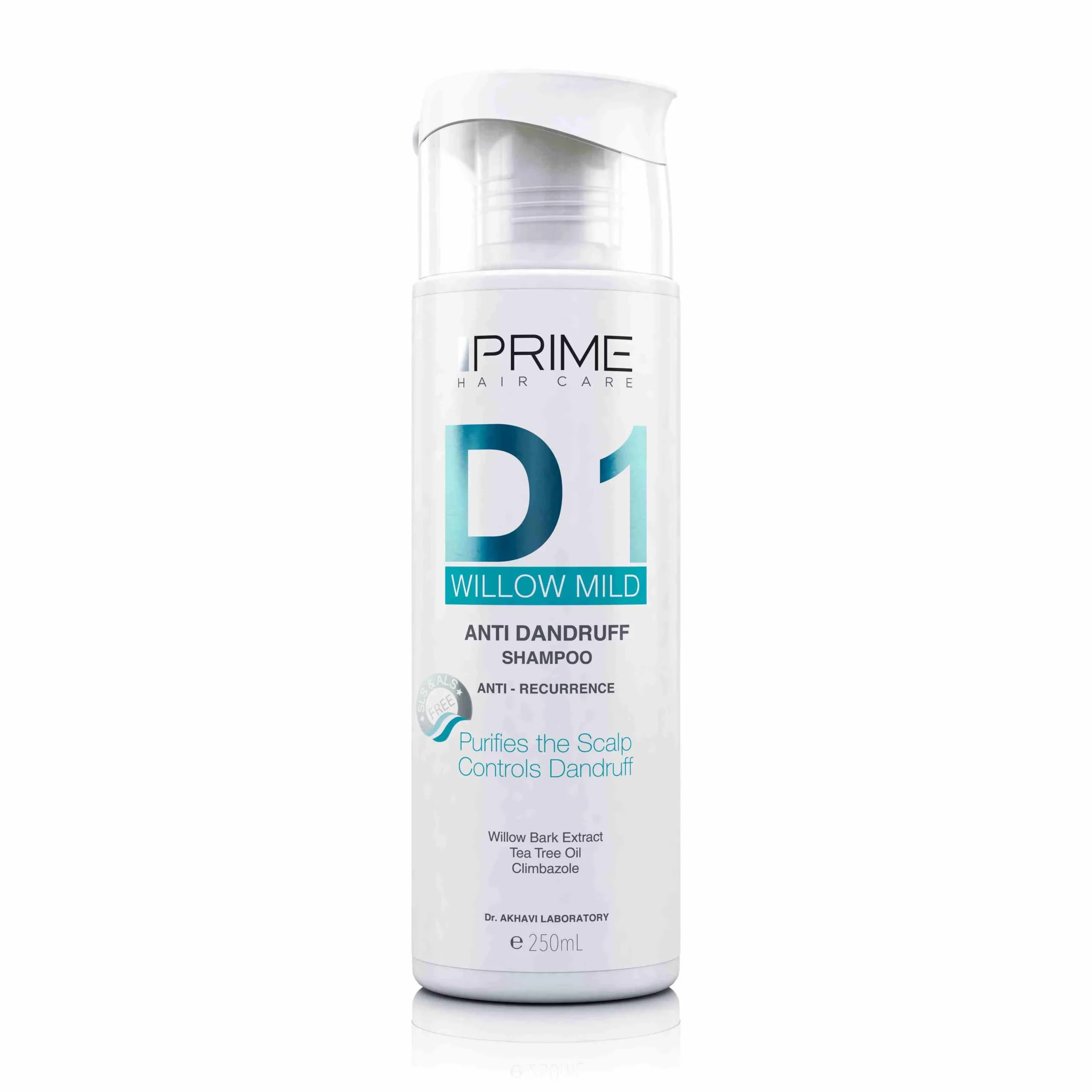 شامپو ضد شوره ملایم 250ml پرایم Prime D1