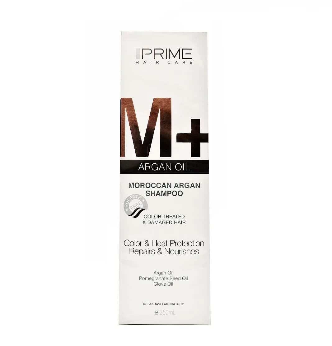 شامپو تقویت کننده آرگان 250ml پرایم Prime M+