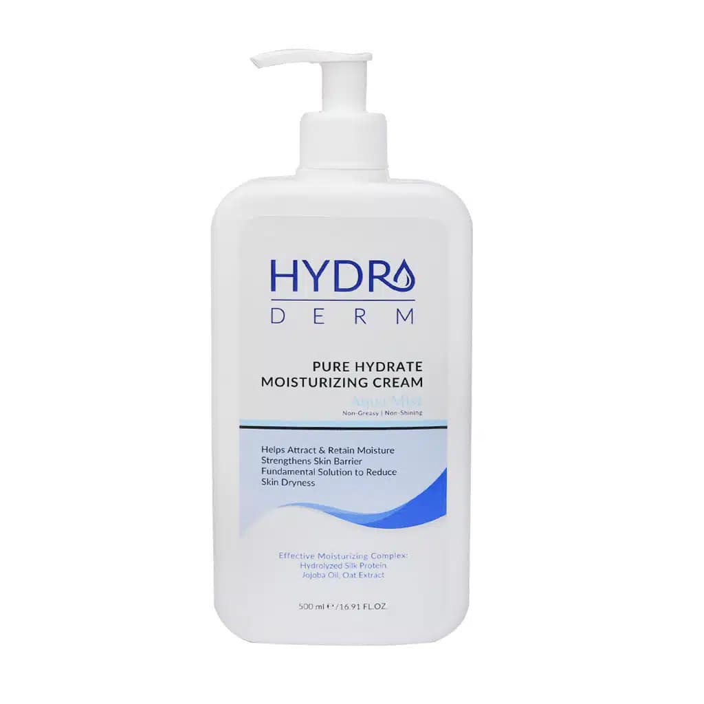 کرم مرطوب کننده پوست دست و صورت Aqua mist 500ml هیدرودرم Hydroderm