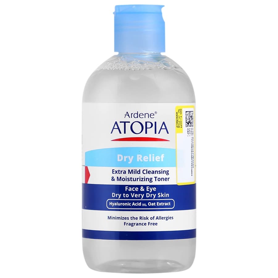 تونیک پاک کننده و مرطوب کننده صورت و اطراف چشم 250ml آردن آتوپیا Arden Atopia
