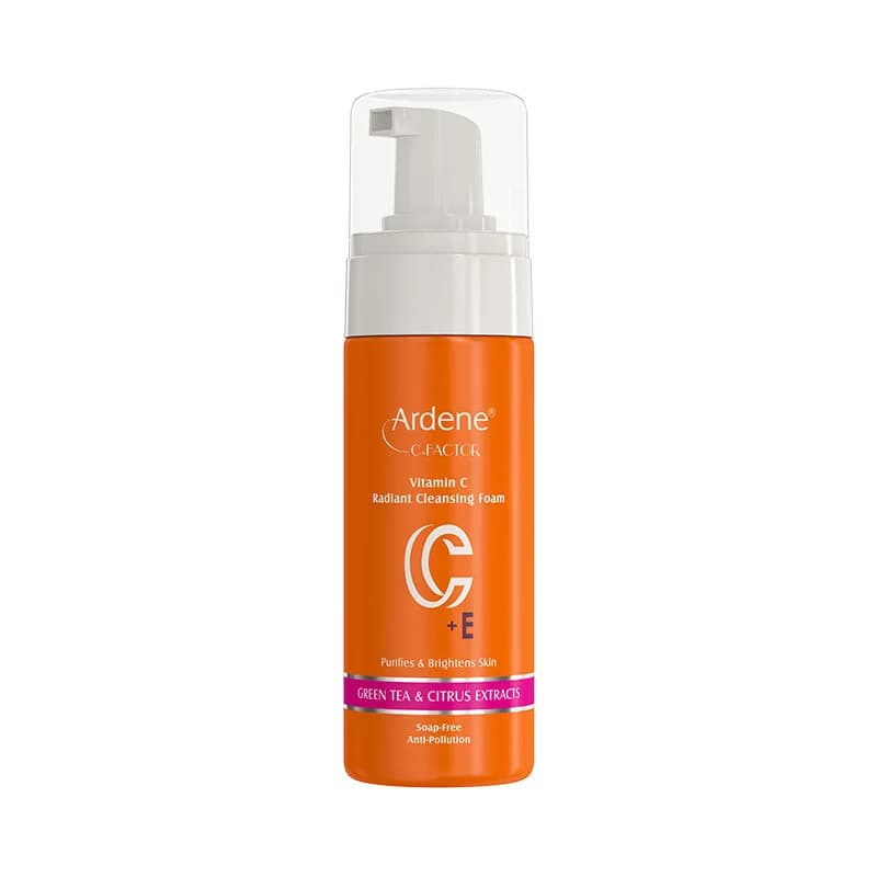 فوم شوینده و شفاف کننده صورت حاوی ویتامین سی 150ml آردن سی فکتور Ardene C Factor