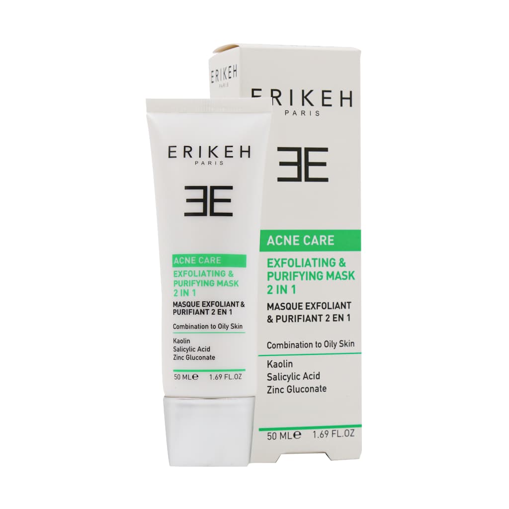 ماسک پاک کننده و لایه بردار 2 در 1 50ml اریکه Erikeh