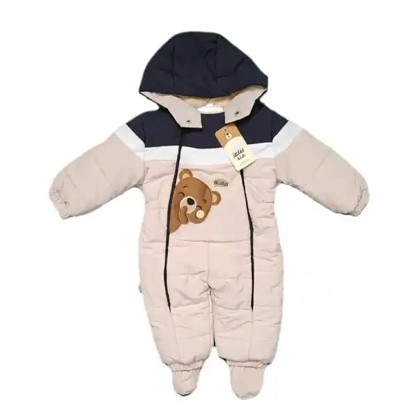 کاپشن سرهمی طرح خرس برند زی زی کیدز zizi kids — تصویر ۲