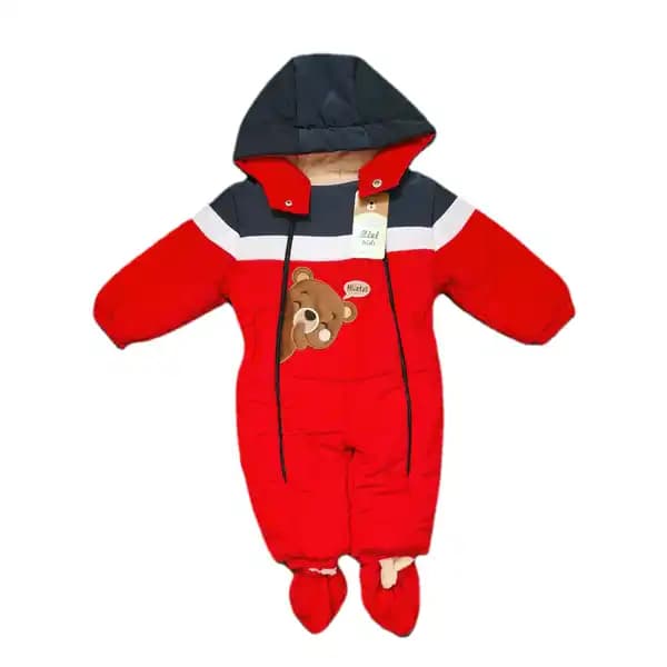 کاپشن سرهمی طرح خرس برند زی زی کیدز zizi kids