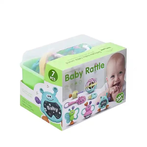 ست جغجغه جعبه ایی 7 تایی Babay Rattle — تصویر ۶