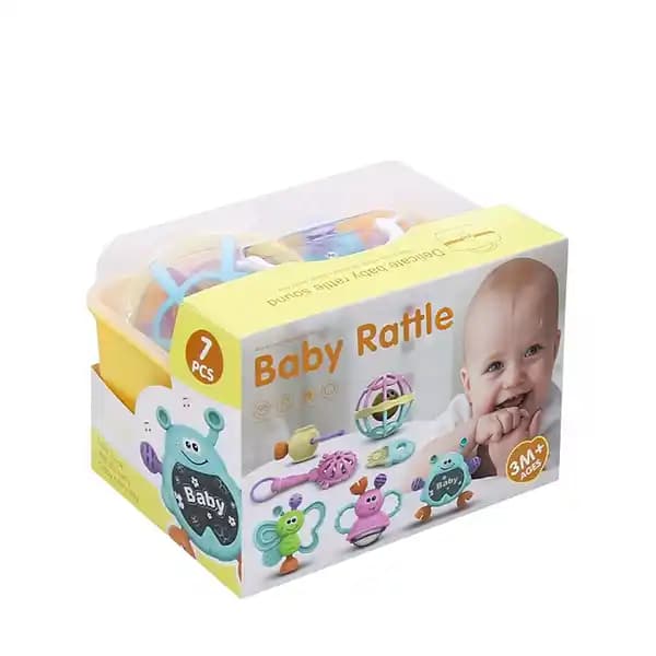 ست جغجغه جعبه ایی 7 تایی Babay Rattle — تصویر ۵