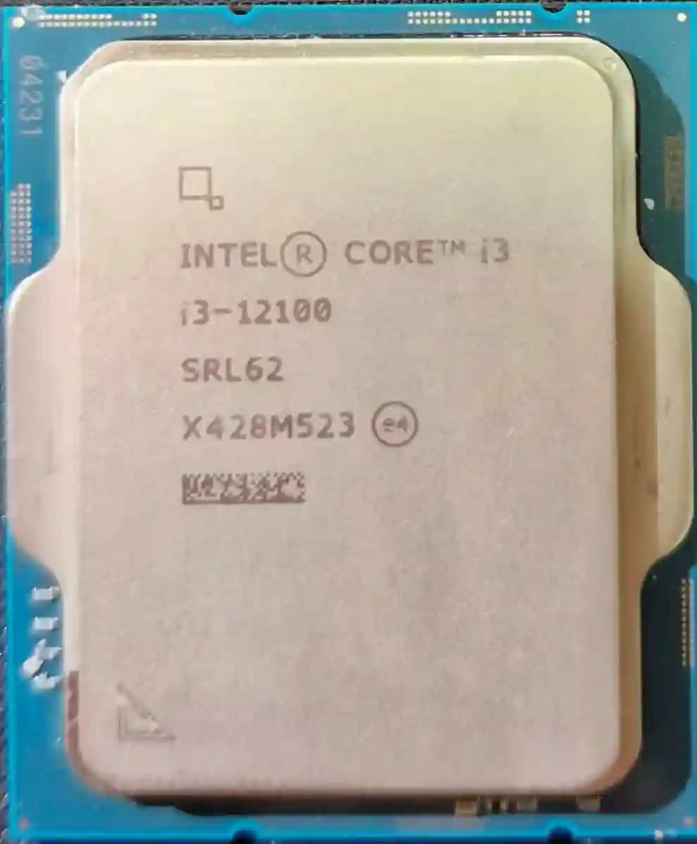 پردازنده استوک Alder Lake Intel Core i3-12100 | نسل 12 | 4 هسته 8 رشته