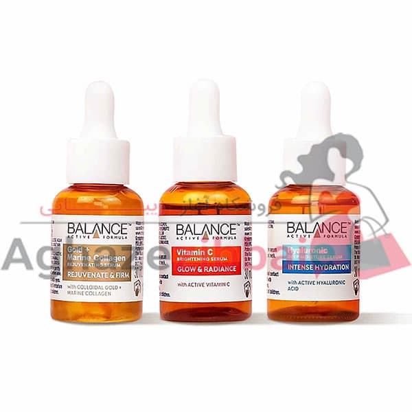 پک 3 عددی سرم پوستی بالانس مدل the mighty 3 serum set