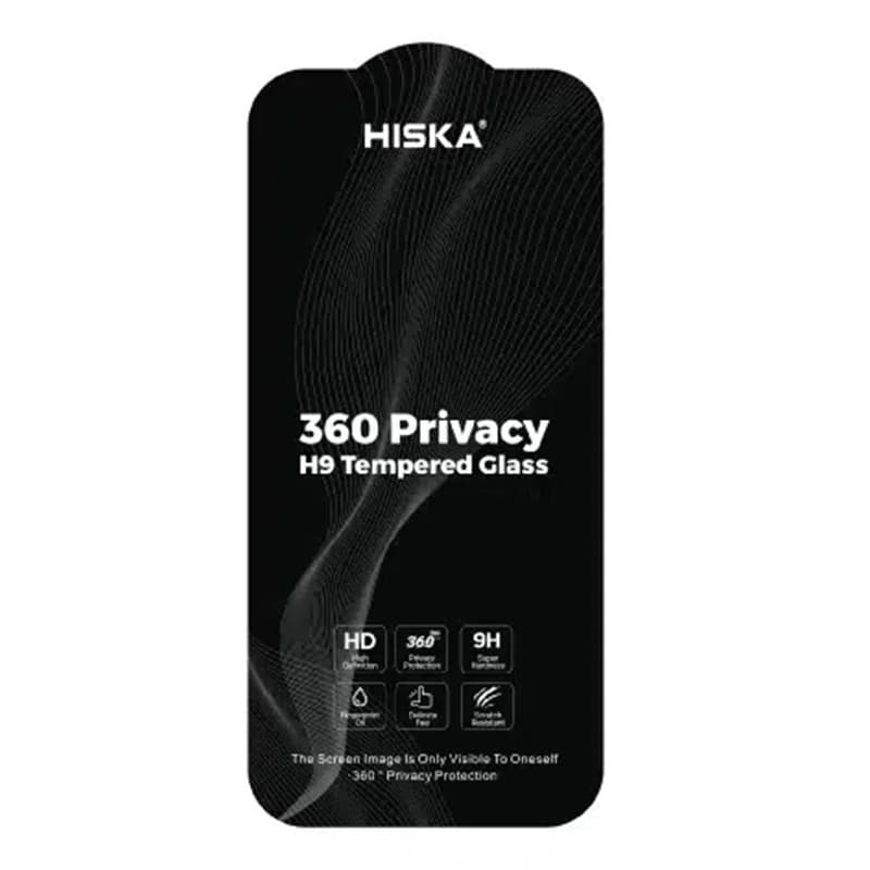 گلس پرایوسی هیسکا مدل H52 مناسب برای گوشی موبایل اپل iPhone 13/13 Pro/14 — تصویر ۲