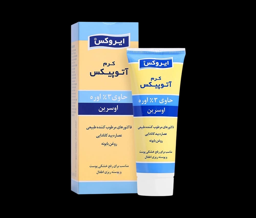 کرم آتوپیکس ایروکس مناسب پوسته ریزی کودکان حجم 75 میلی لیتر