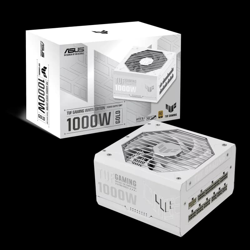پاور ماژولار ایسوس مدل TUF Gaming 1000W Gold White
