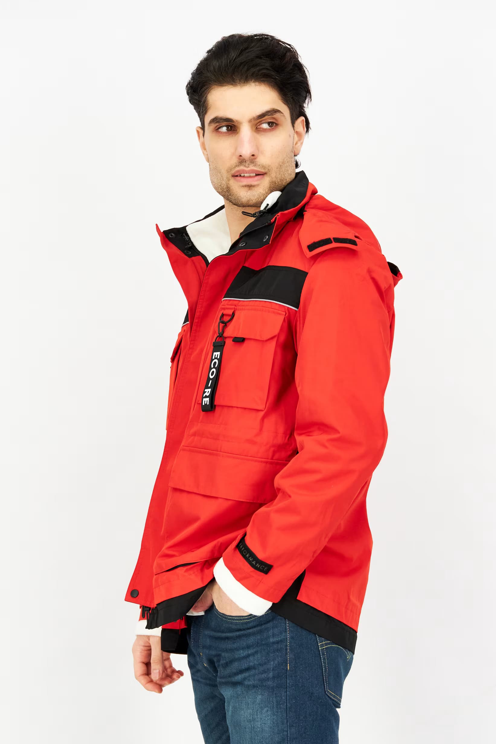 کاپشن دوپوش Jack & Jones اورجینال مدل Callan — تصویر ۲