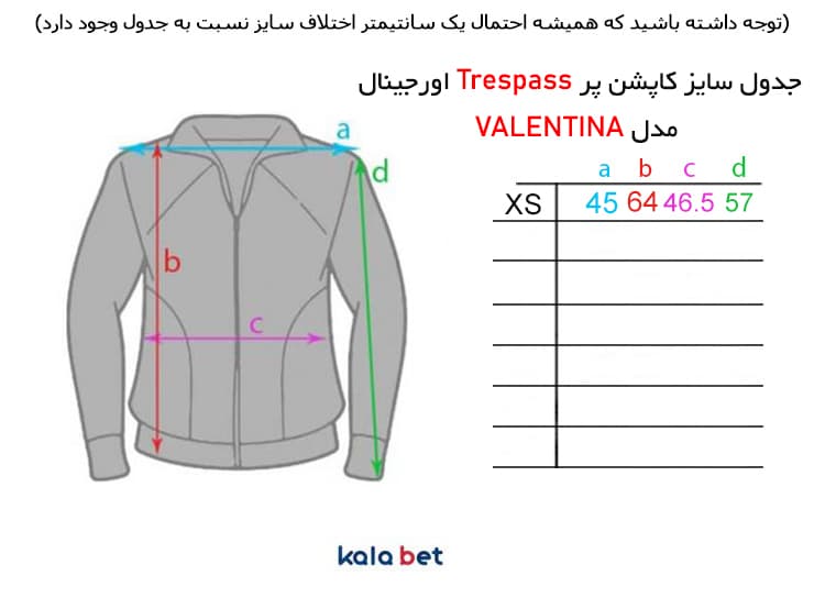 کاپشن پر زنانه Trespass اورجینال مدل VALENTINA کد Purple — تصویر ۲