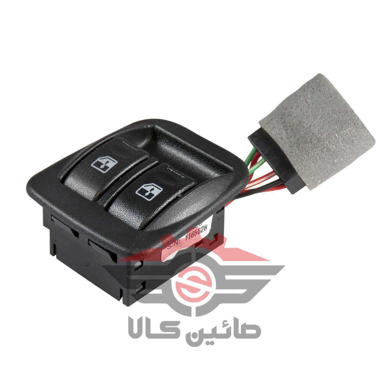 کلید شیشه بالابر 2پل پراید دینا