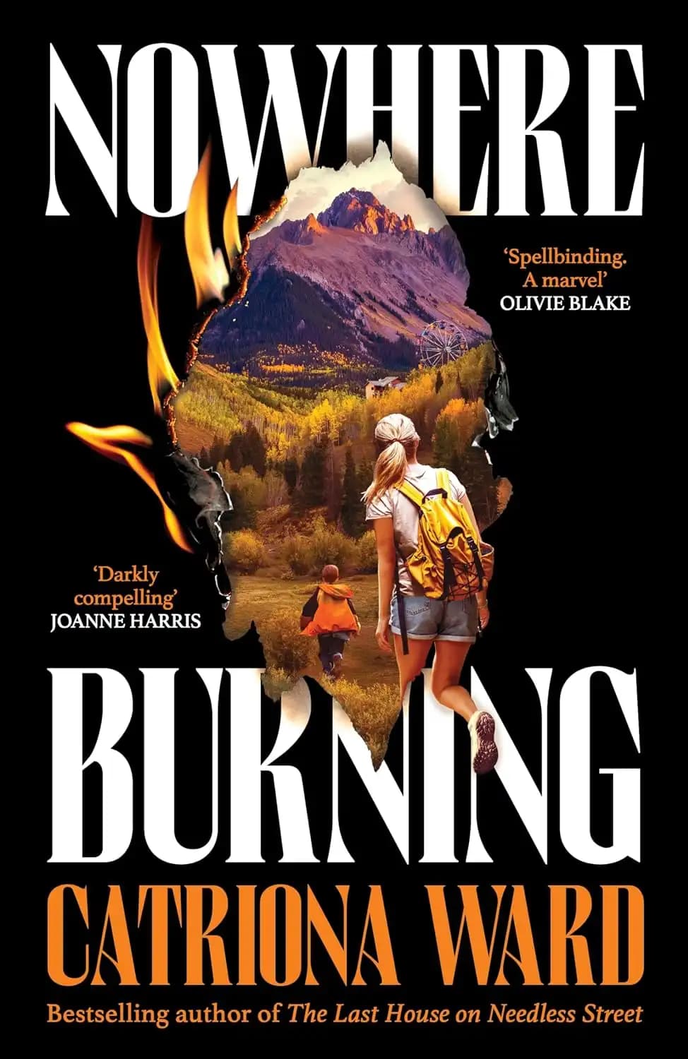 کتاب ناکجاآباد شعله‌ور (Nowhere Burning) نسخه انگلیسی PDF | کاتریونا وارد