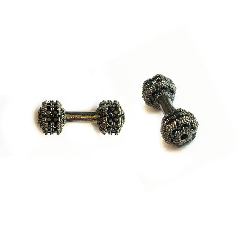 خرج کار نگین دار مشکی Swarovski سواروسکی 20mm کد SWA1006